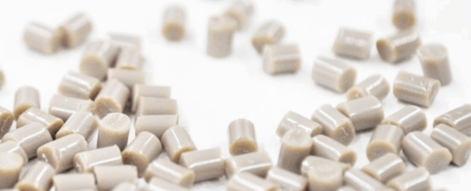 PEEK polymer pellets used in high-performance industrial and OEM manufacturing applications