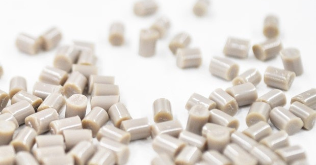 PEEK polymer pellets used in high-performance industrial and OEM manufacturing applications